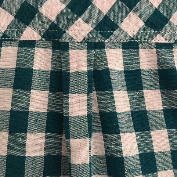 J. Crew 1/2 button-down top SIZE 2 - Picture 4 of 8